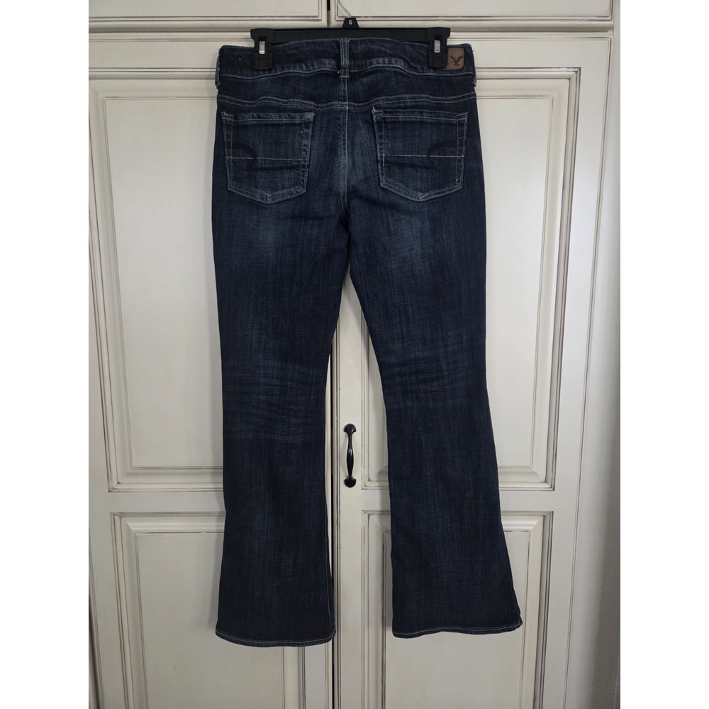 American Eagle Artist Stretch Jeans Women's 8x29.5 Bootcut Flare - Picture 2 of 10